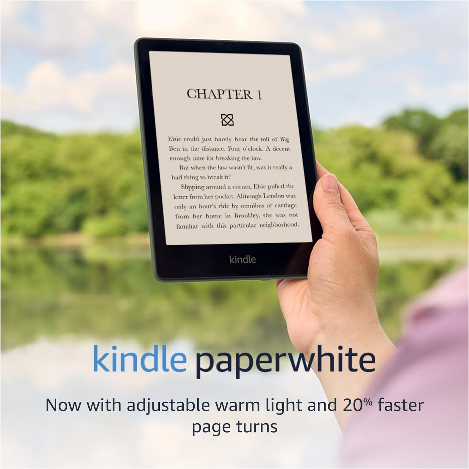 Amazon Kindle Paperwhite - 16GB - 11th Gen Edition - Agave Green