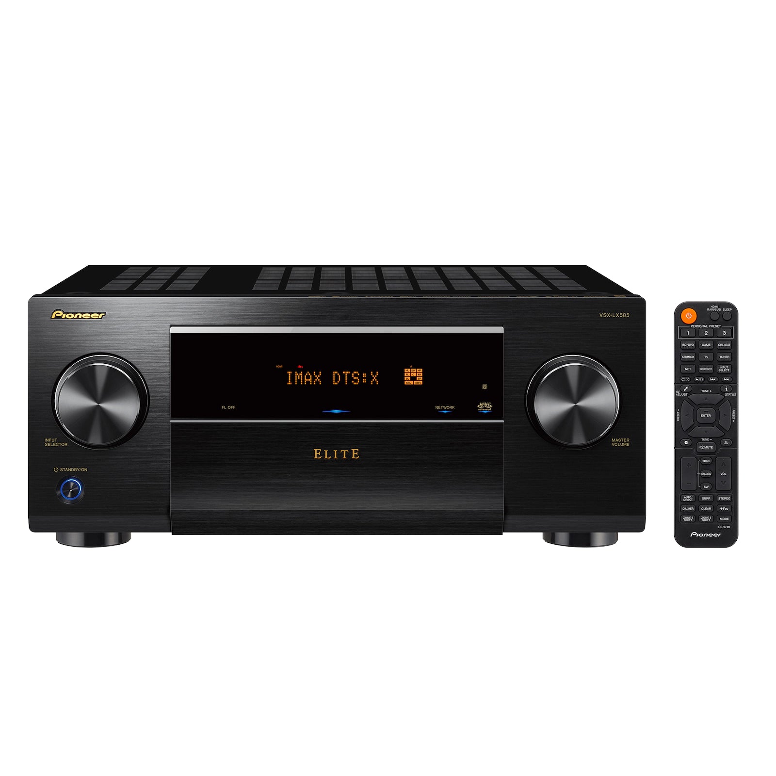 Pioneer VSX-LX505 ELITE 9.2 Channel AV Receiver - Black - Avo
