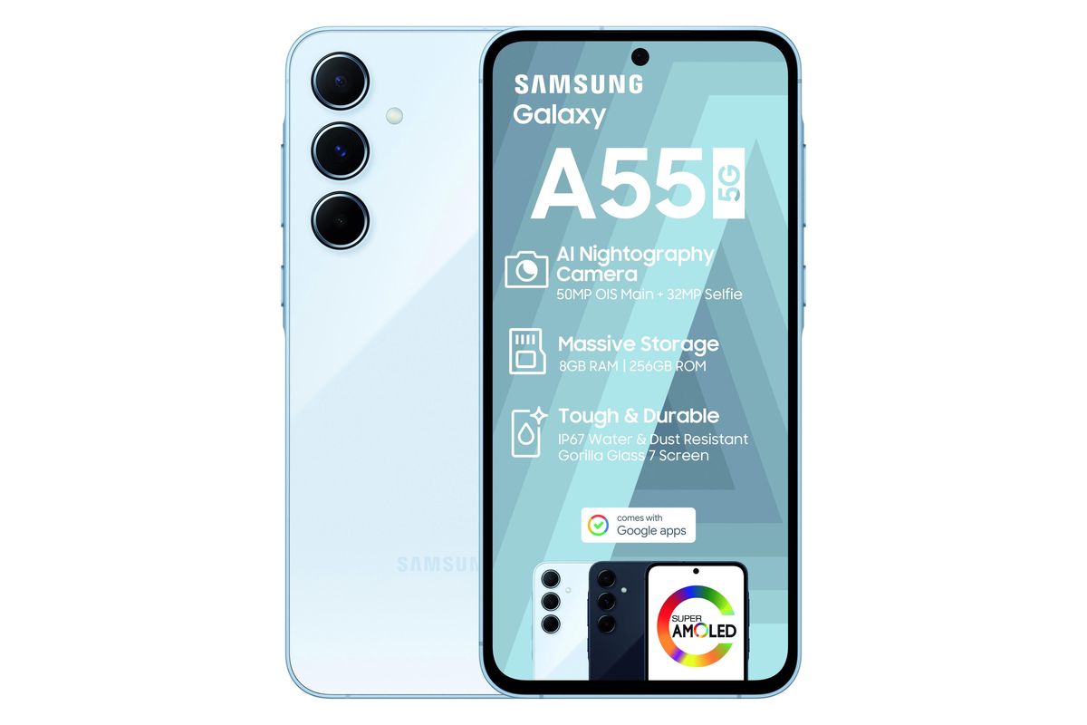 Samsung Galaxy A55 5G (Dual Sim) - Sealed - 256GB - Avo