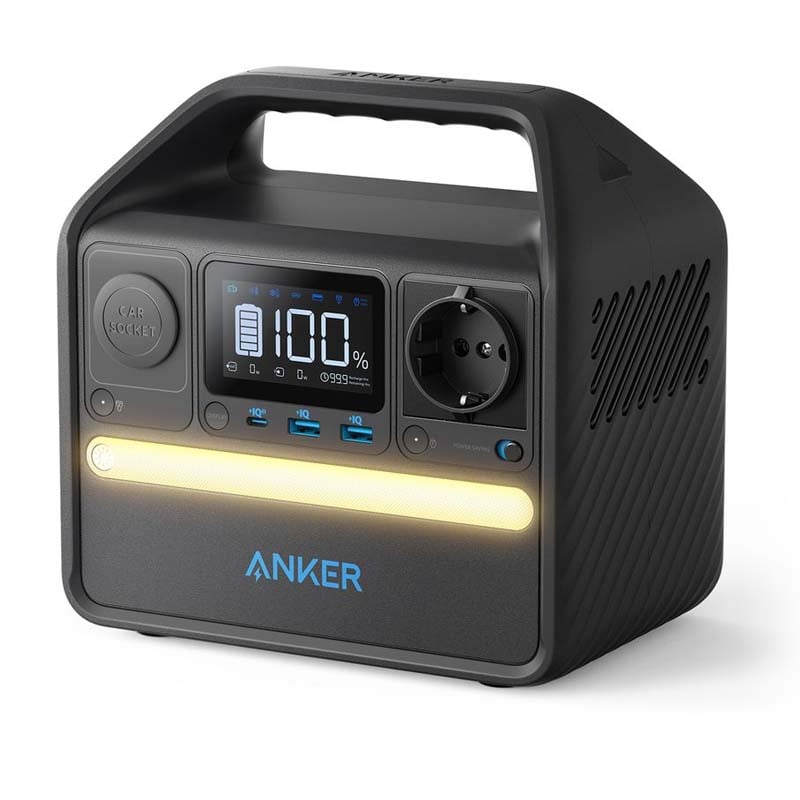 Anker 521 Portable Power Station UPS 256Wh incl SA Plug Adaptor - Avo