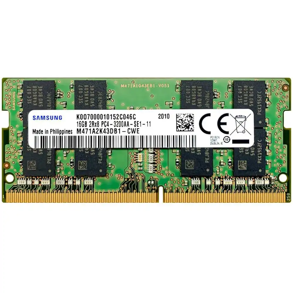 SAMSUNG M471A2K43DB1-CWE 16GB PC4 3200MHz SO-DIMM OEM Laptop