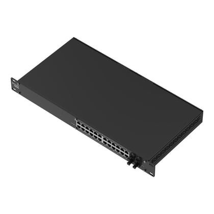 Linkbasic 24 Port Cat5E Rack Mount Patch Panel - High-Quality