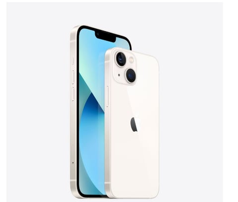 iPhone 13 128GB - Starlight - With Free AvoCare - Avo