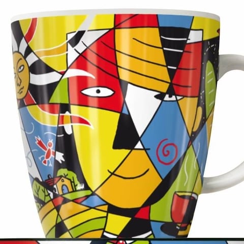 Ritzenhoff My Darling Coffee Mug Oliver Weiss 356ml - Avo