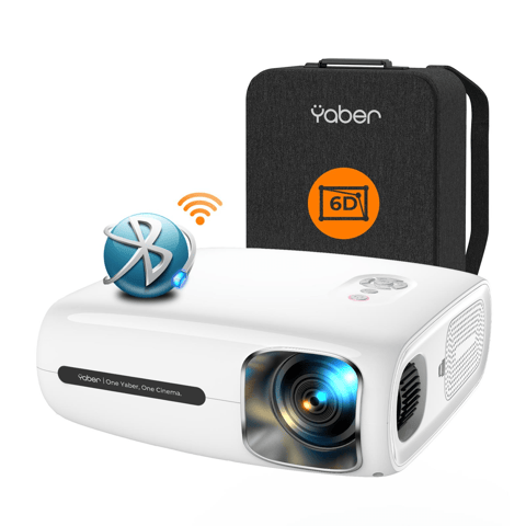 Yaber V7 Pro 4500 Lumens FHD Wireless Projector - Avo