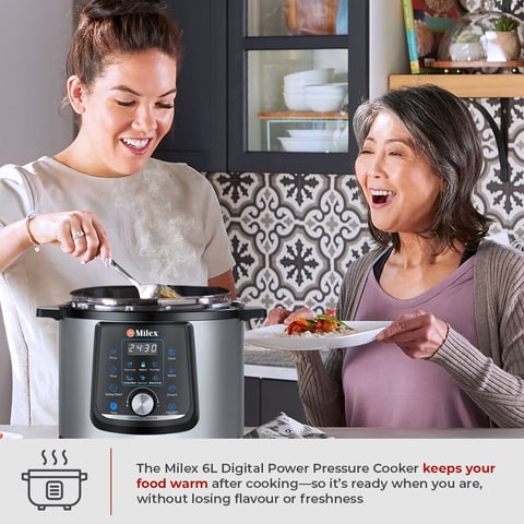 Milex 6L Digital Power Pressure Cooker - Avo