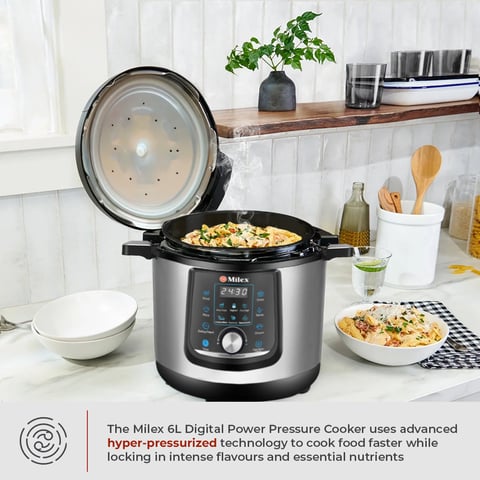 Milex 6L Digital Power Pressure Cooker - Avo