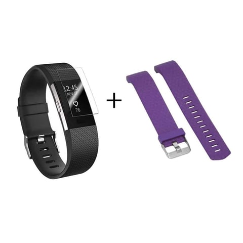 Killer Deals Fitbit Charge silicone strap (S-M/purple) TPU