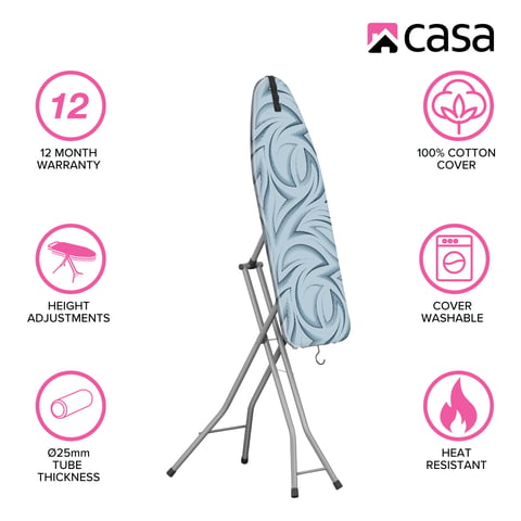 2-in-1 Multi-Function Ironing & Steamer Board | 109 x 35.5cm - Avo