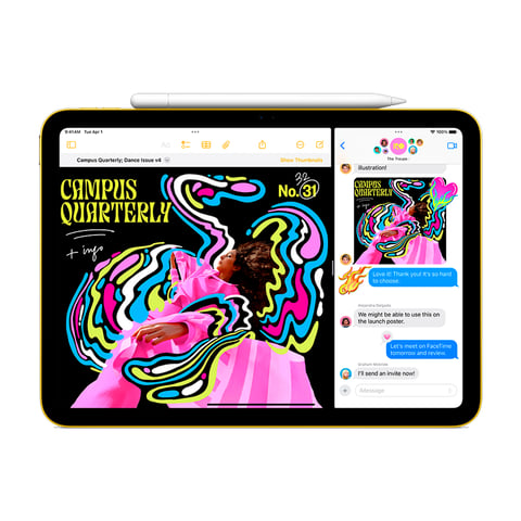 Apple iPad 11-inch Wi-Fi + Cellular 128GB A16 - Pink - Avo