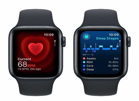 Apple Watch SE GPS 40mm Midnight Aluminium Case with Midnight