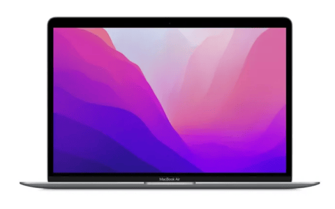 MacBook Air 13-inch Apple M1 chip 256GB - Space Grey - With Free