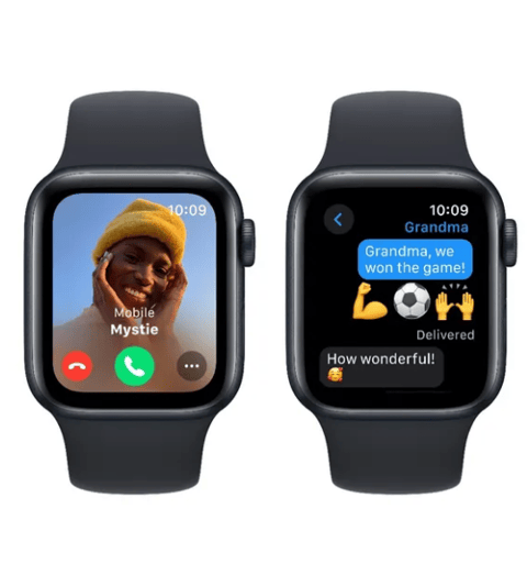 Apple Watch SE GPS 44mm Midnight Aluminium Case with Midnight