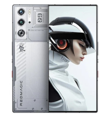 REDMAGIC 9 Pro 16GB 512GB fall SIMフリ Nubia Red Magic 9 Pro 512GB/16GB Dual Sim Snowfall Silver - Avo
