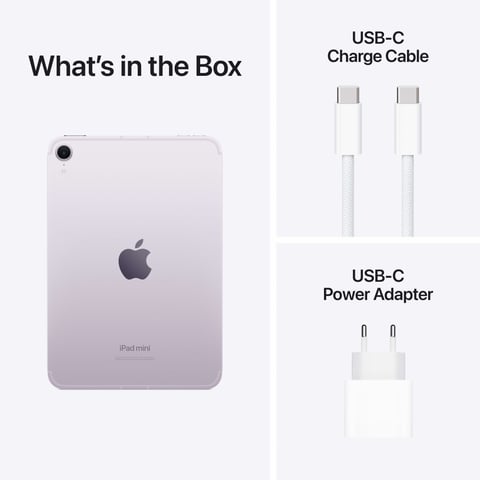 iPad mini Wi-Fi 128GB - Purple - With Free AvoCare - Avo