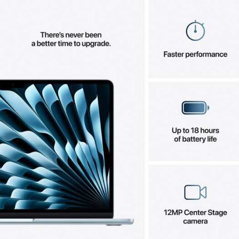 MacBook Air M4 10/8 16GB 256GB 青 Apple introduces the new MacBook Air with the M4 chip and a sky