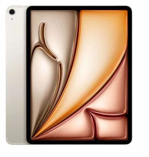 13-inch iPad Air Wi-Fi + Cellular 256GB - Starlight - With Free
