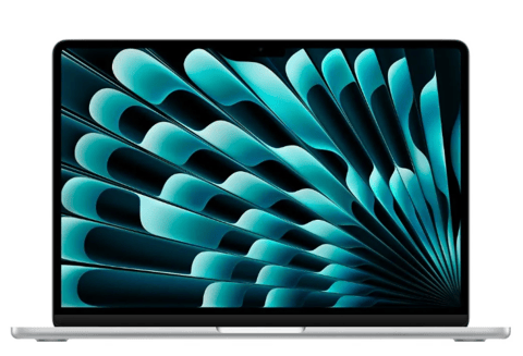 MacBook Air 13-inch Apple M4 chip 512GB SSD - Silver - With Free