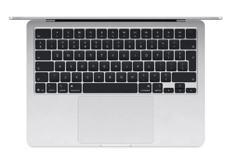MacBook Air 13-inch Apple M4 chip 512GB SSD - Silver - With Free