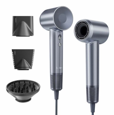 Laifen Swift Special High Speed Hair Dryer Silver Blue - 1HD50-G