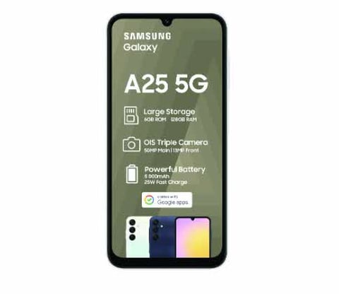 Samsung Galaxy A25 5G 128GB Dual Sim Black - With Free AvoCare - Avo