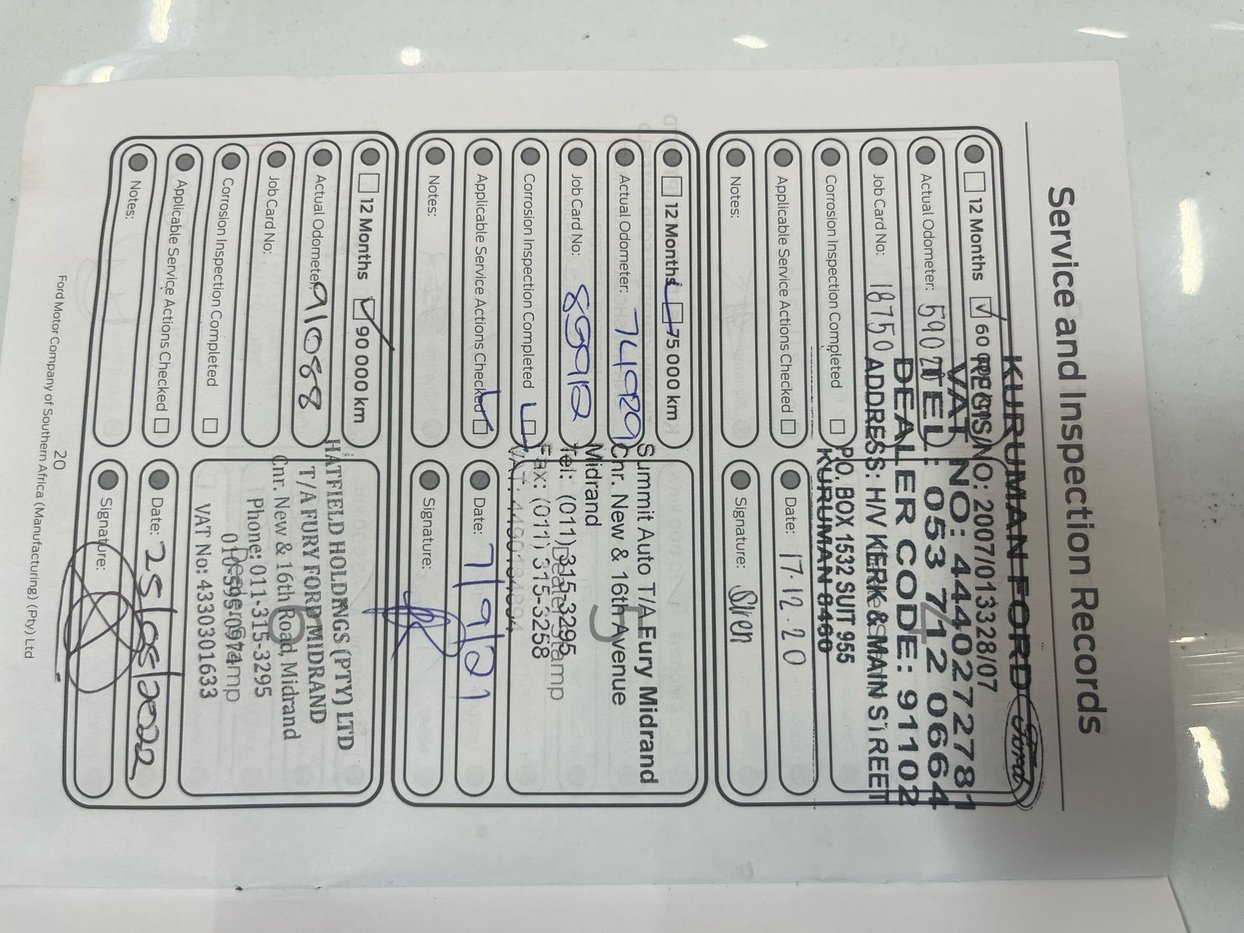 2019 Ford Ranger VIII 2.2 TDCi HP XL HR Double Cab 4X2 Auto