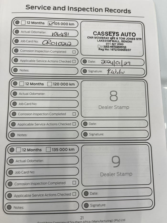 2018 Ford Everest 2.2 XLT Auto Q2FyTGlzdGluZzozNDY0ODc R335400