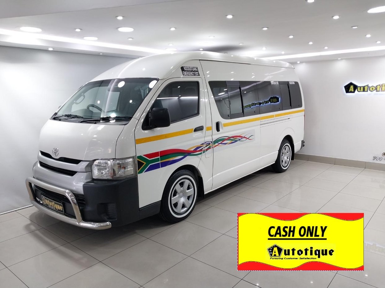2024 Toyota Quantum HIACE 2.5 D-4D Sesfikile 16 Seat