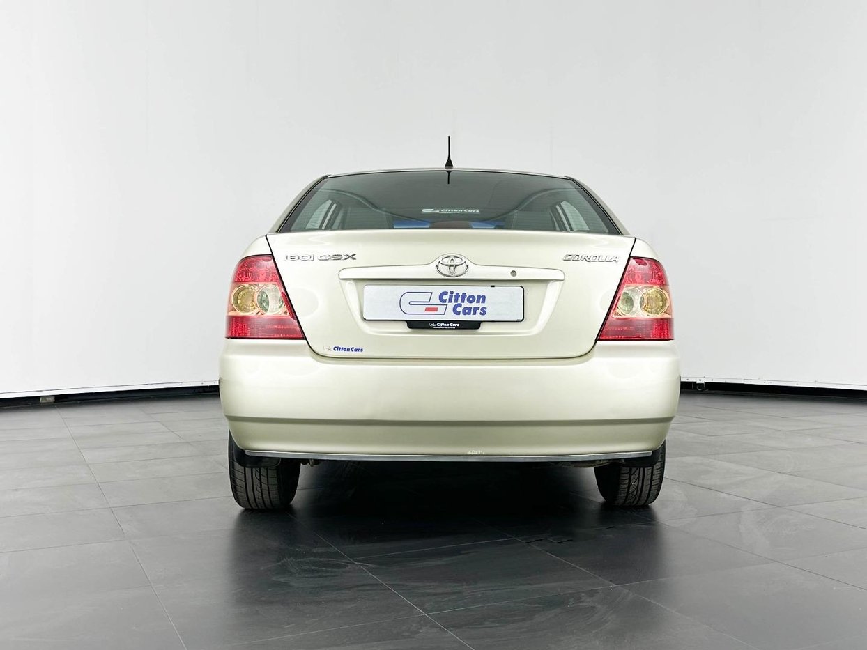 2005 Toyota Corolla 180i GSX 100 kW Auto Q2FyTGlzdGluZzo1MDIxODE
