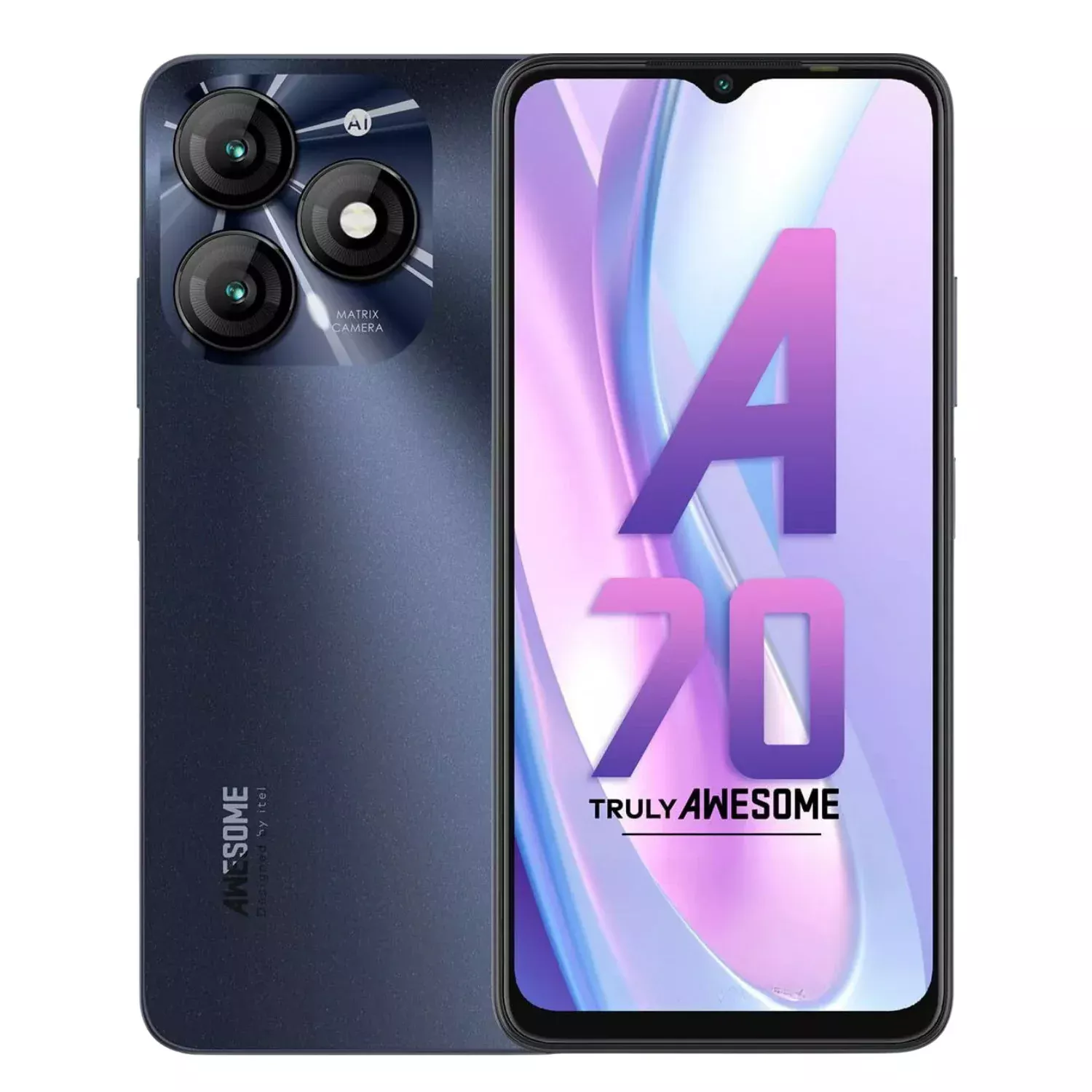 Itel A70 Dual Sim 6.6Inch Big Display 13MP Camera 64GB - Avo
