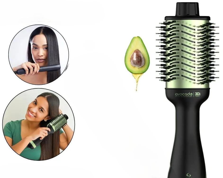 Avocado 3D Power Hair Dryer Brush - Avo