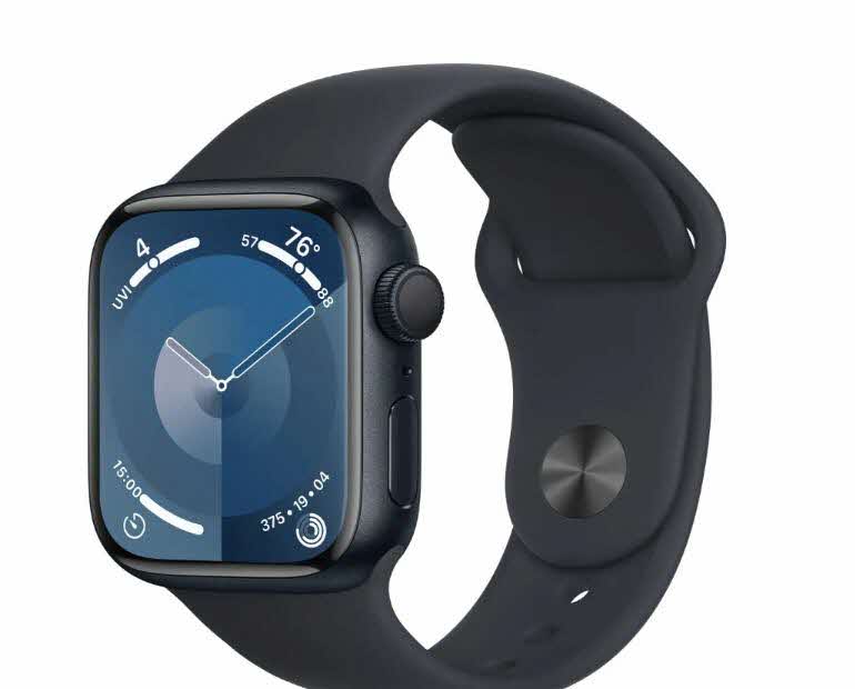 Apple Watch Series 9 GPS 45mm Midnight Aluminium Case with
