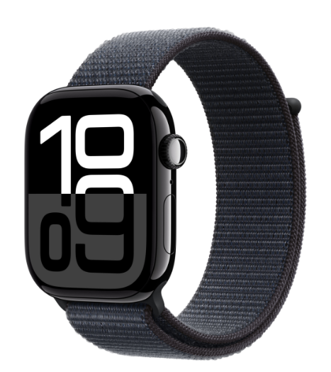 服/ファッション Apple Watch series9 Apple Watch Series 10 Jet Black Aluminium Case with Black Sport